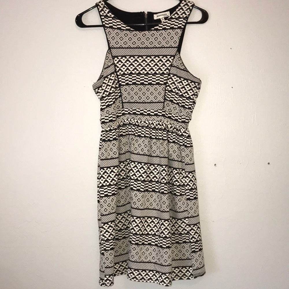 Black and White Summer Dress